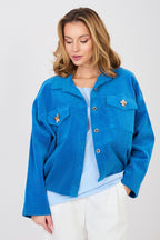  Corduroy jacket model 224984 Rue Paris 