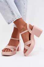  Heel sandals model 225107 Step in style 