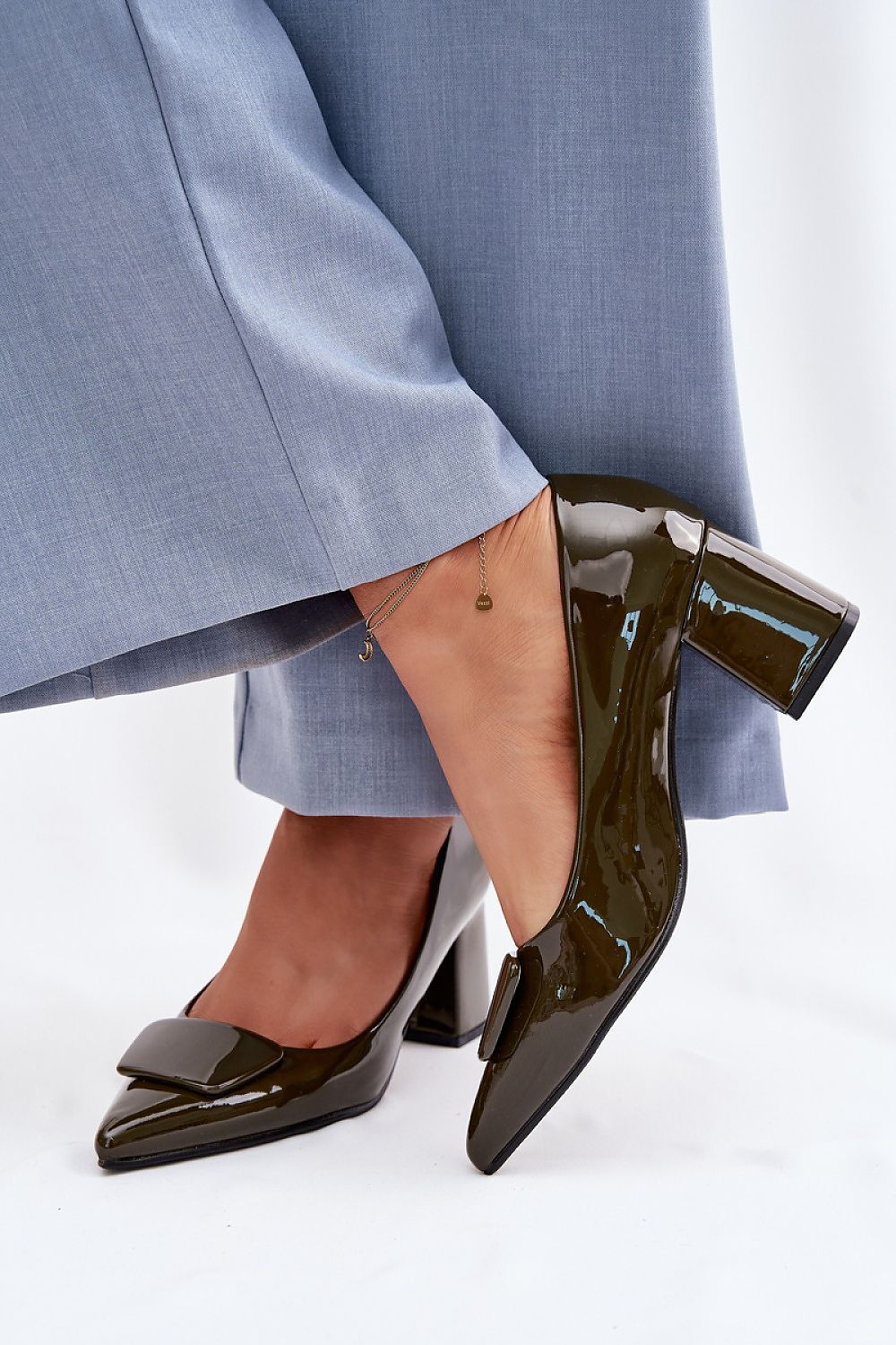 Escarpins talon large model 225604 Step in style  Image principale du produit