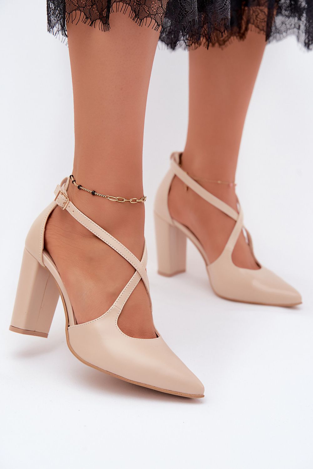 Escarpins talon large model 229738 Step in style  Image principale du produit