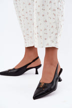  Escarpins talon large model 230718 Step in style 