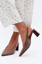  Escarpins talon large model 230729 Step in style 