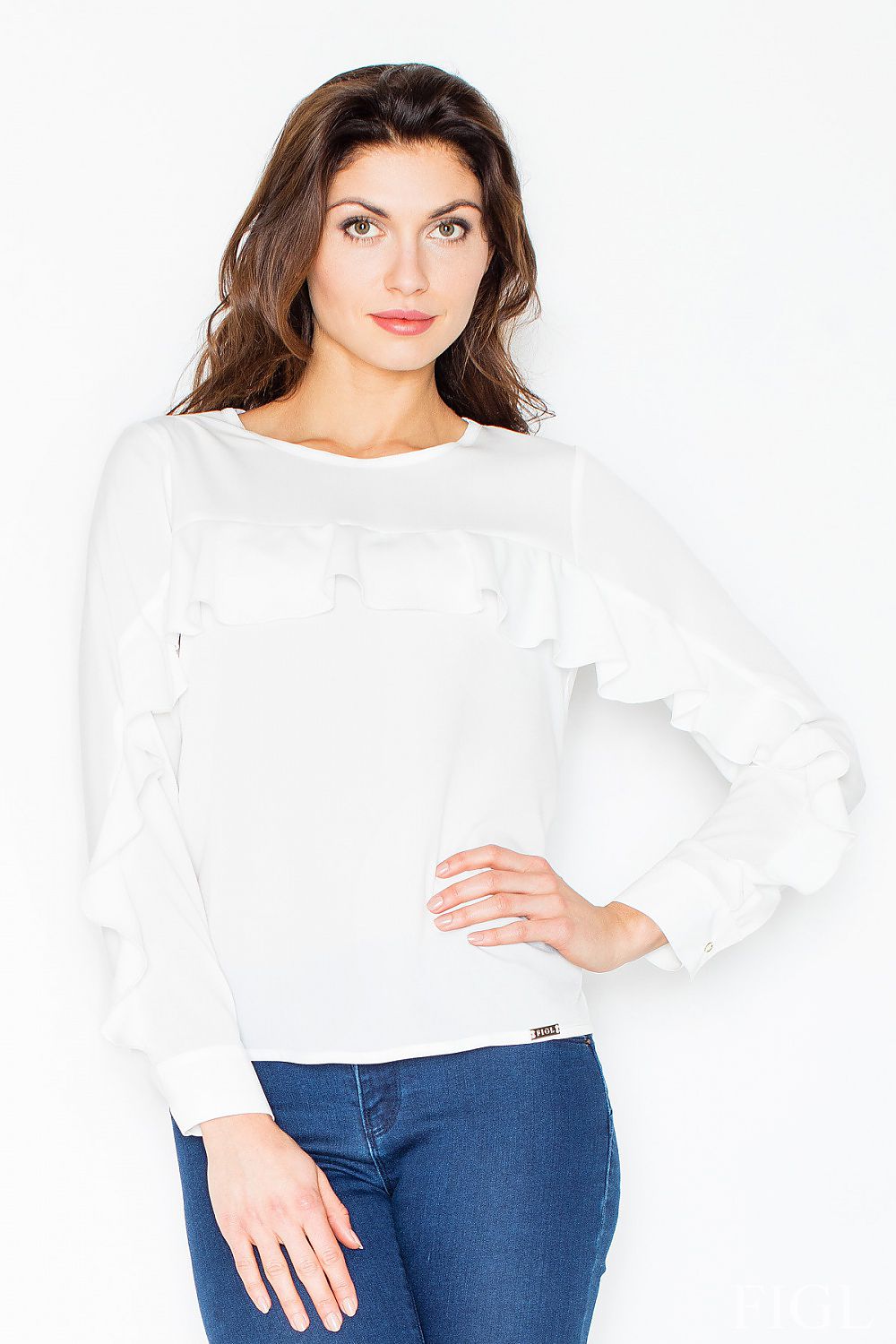 Blouse model 60189 Figl Secondary image