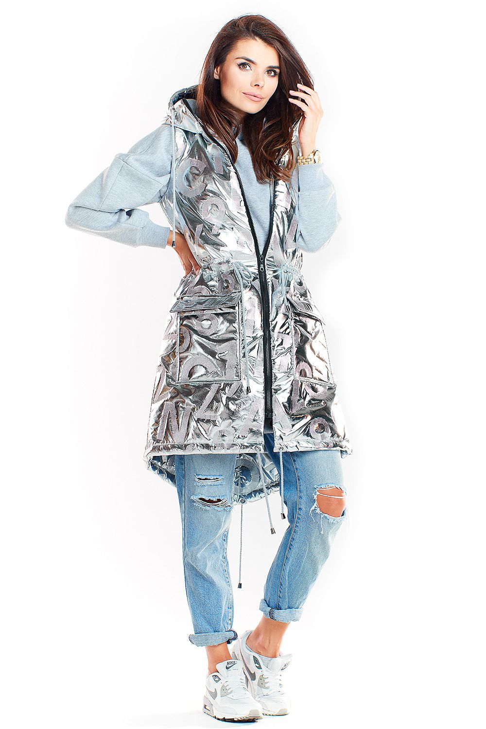 Gilet model 139544 awama Secondary image