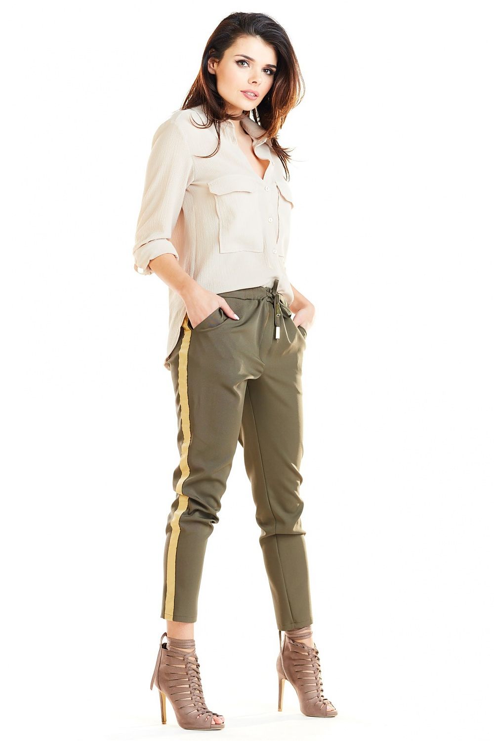 Women trousers model 140004 awama Secondary image