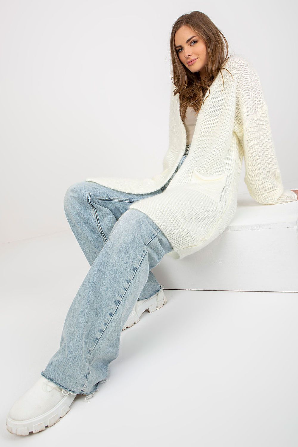 Cardigan model 170131 Och Bella Secondary image