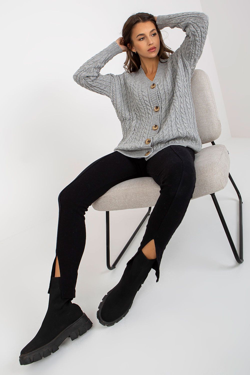 Cardigan model 170544 Rue Paris Secondary image