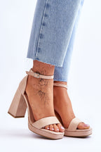  Heel sandals model 179871 Step in style 