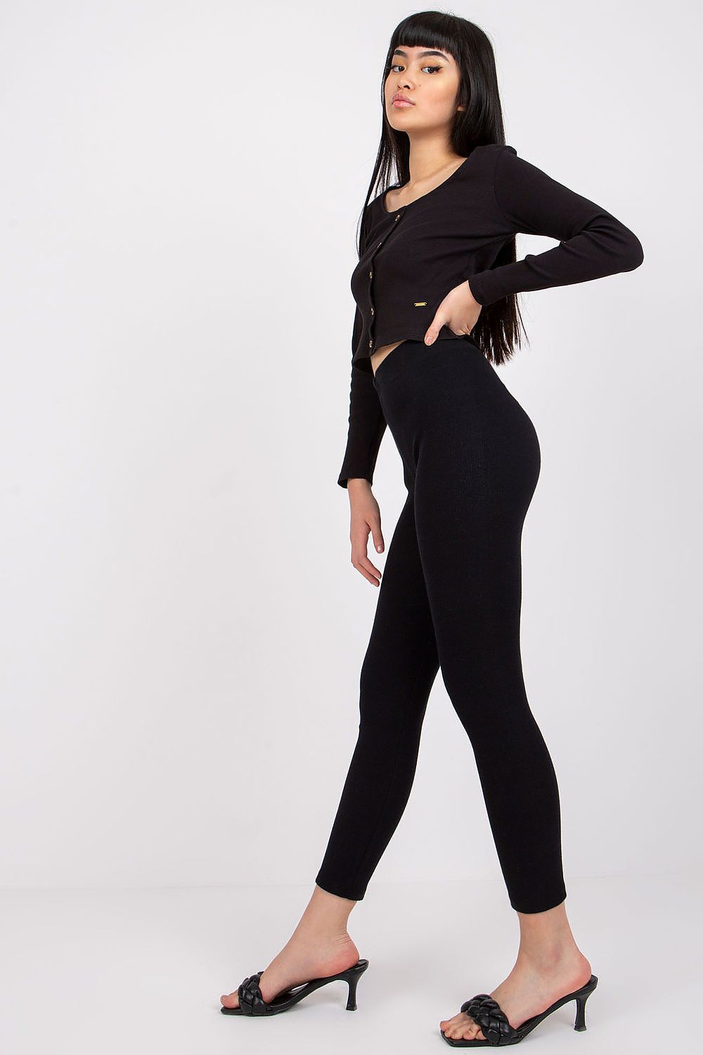 Long leggings model 180888 Rue Paris Secondary image
