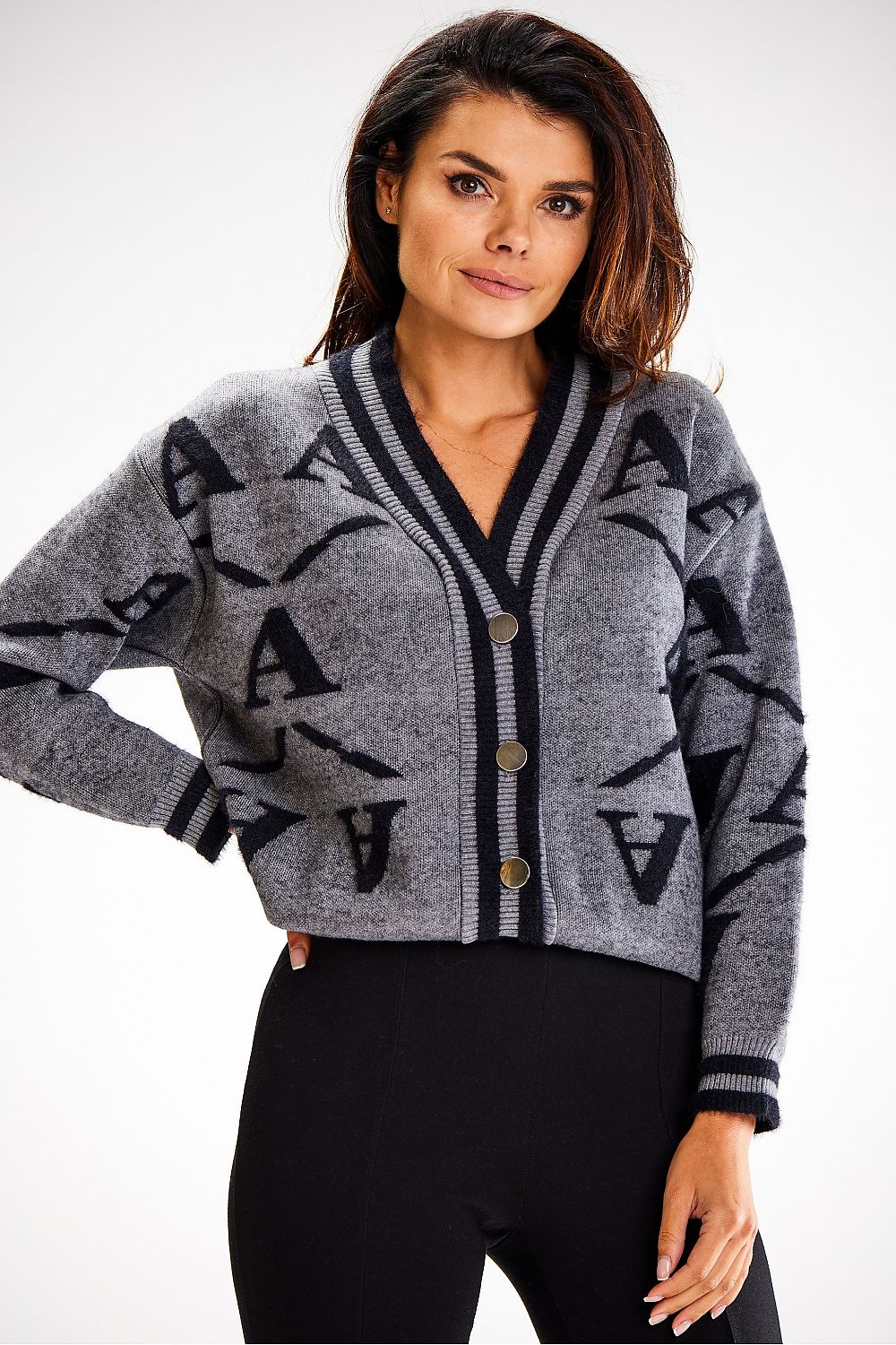 Cardigan model 187124 awama  Main image