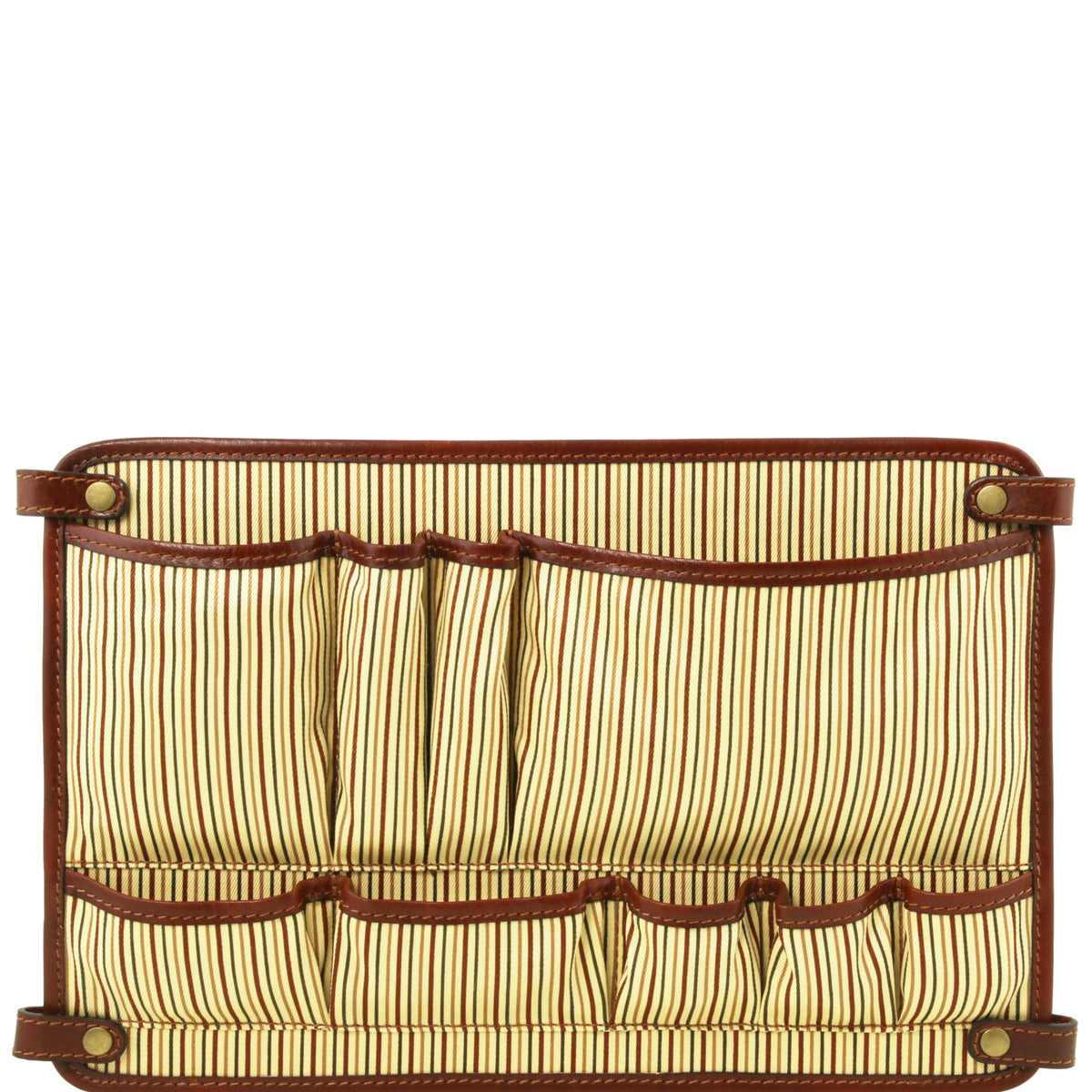 Serviette ordinateur ALESSANDRIA cuir 4 compartiments TL SMART