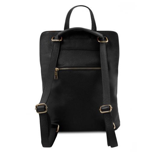 TL Bag - Sac à dos pour femme en cuir souple