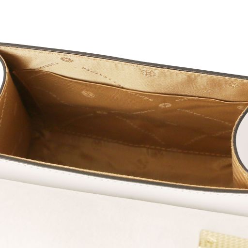 Julia - Italian Leather Handbag – Compact Structure with Architectural Precision