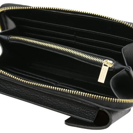TL Bag - Portefeuille/supporte pour téléphone en cuir avec bandoulière