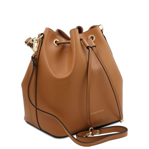 Vittoria - Leather bucket bag