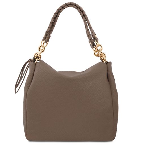 Amy - Soft leather shopping bag