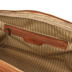 Lisbona - Travel leather duffle bag - Small size