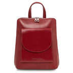 Paris - Small leather backpack for women