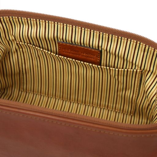 Smarty - Trousse de toilette en cuir - Petit modèle