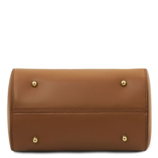 Layla - Leather duffle bag