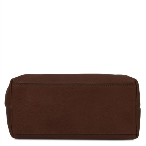 Smarty - Leather toiletry bag - Large size