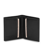 Elégant portefeuille en cuir pour homme 2 volets