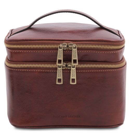 Eliot - Leather toiletry bag