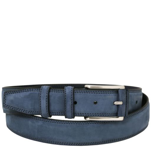 Elegant nubuck leather belt 35mm Main image