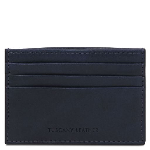 Porte-cartes de crédit en cuir Main image