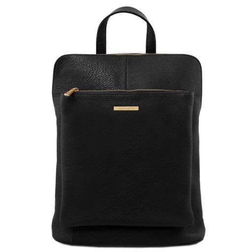 TL Bag - Sac à dos pour femme en cuir souple