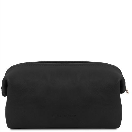 Smarty - Leather toiletry bag - Small size