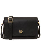 Biscuit - Sac bandoulière en cuir souple