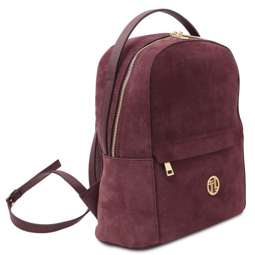 Volta - Suede leather backpack Secondary image