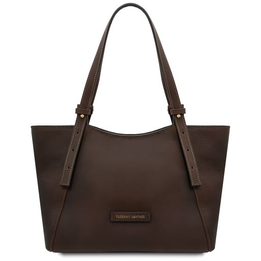 LIBRA — Italian Leather Shopper Bag