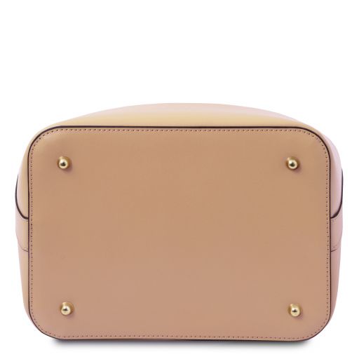 Vittoria - Sac seau pour femme en cuir