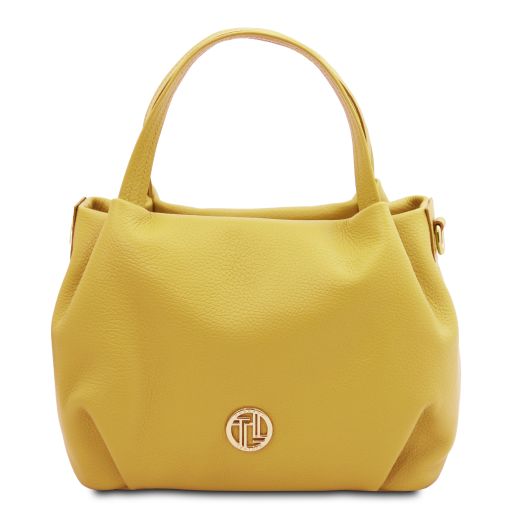 Nora - Sac à main en cuir souple