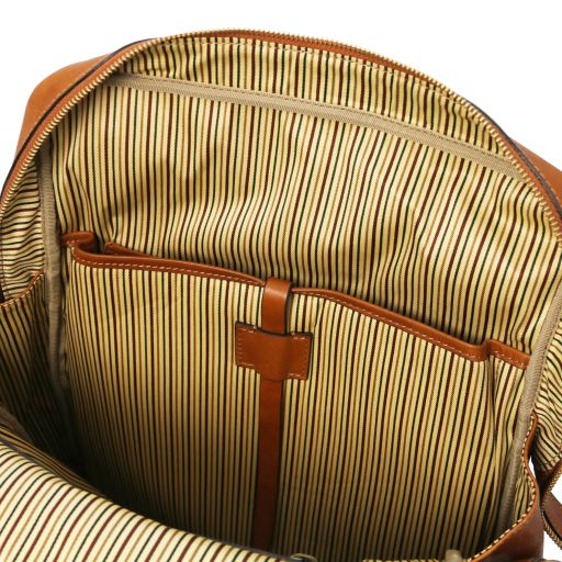 Bangkok - Sac à dos en cuir porte ordinateur - Grand modèle