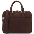 FERRARA – Italian Leather Laptop Briefcase