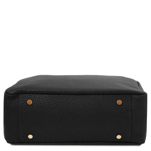 Amy - Sac shopping en cuir souple