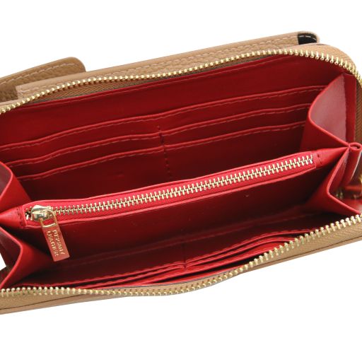 TL Bag - Leather wallet/phone holder with strap