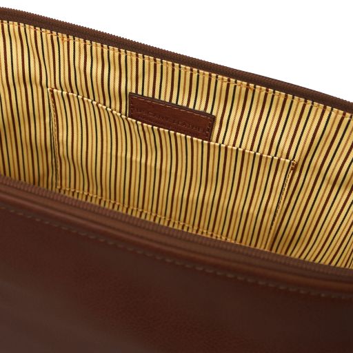 Smarty - Leather toiletry bag - Large size