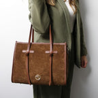 Frame - Suede leather shoulder bag