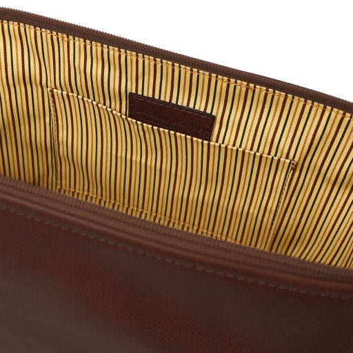 Smarty - Leather toiletry bag - Small size