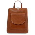 Paris - Small leather backpack for women