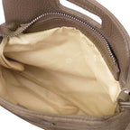 Nomade - Suede leather fringe clutch