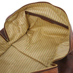 Oslo - Leather travel duffle bag - Weekender bag