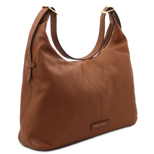 Plenia - Sac shopping en cuir