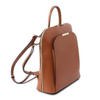 TL Bag - Saffiano leather backpack for women