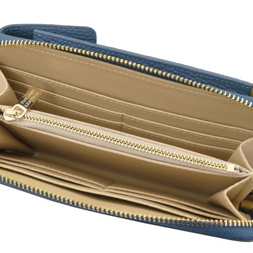 TL Bag - Portefeuille/supporte pour téléphone en cuir avec bandoulière
