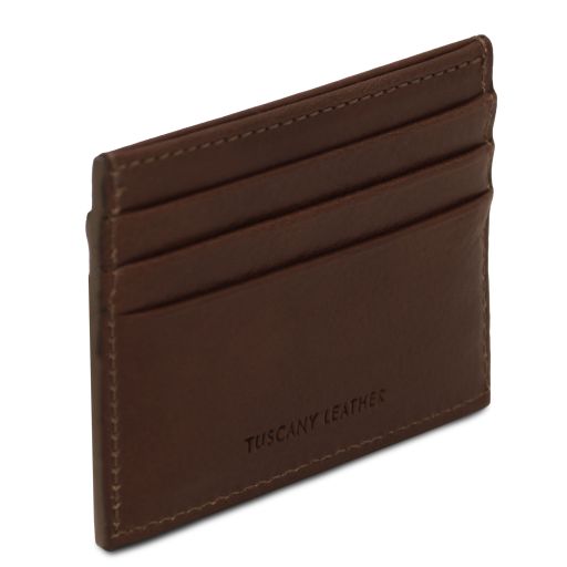 Porte-cartes de crédit en cuir